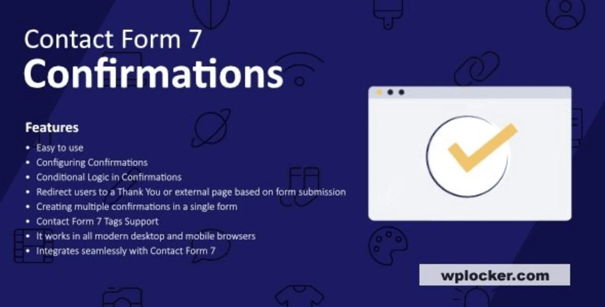 Configuring Confirmations for Contact Form 7