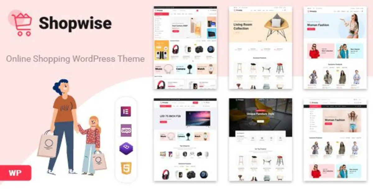 Shopwise  – Fashion Store WooCommerce Themes 1