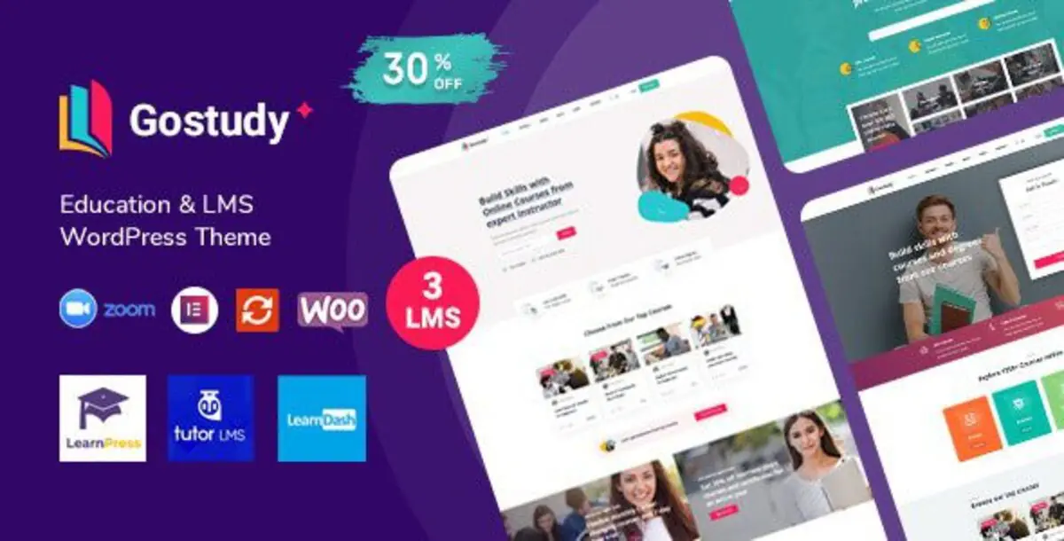 Gostudy 2.5.5 – Education WordPress Themes 1