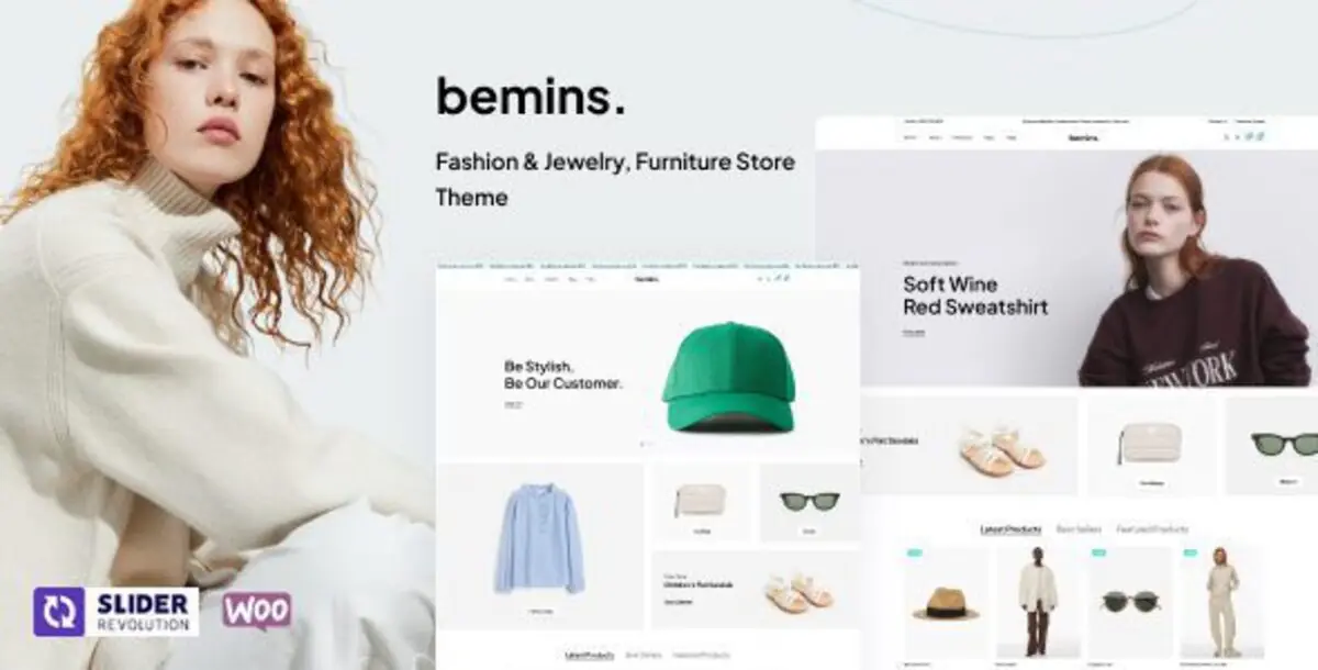 Bemins – Fashion & Jewelry, Furniture Store WordPress Themes