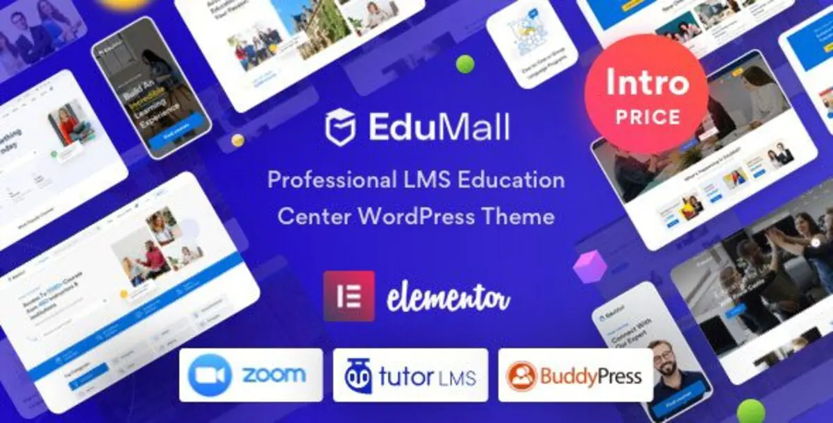 EduMall  4.4.9 – Professional LMS Education Center WordPress Themes 1