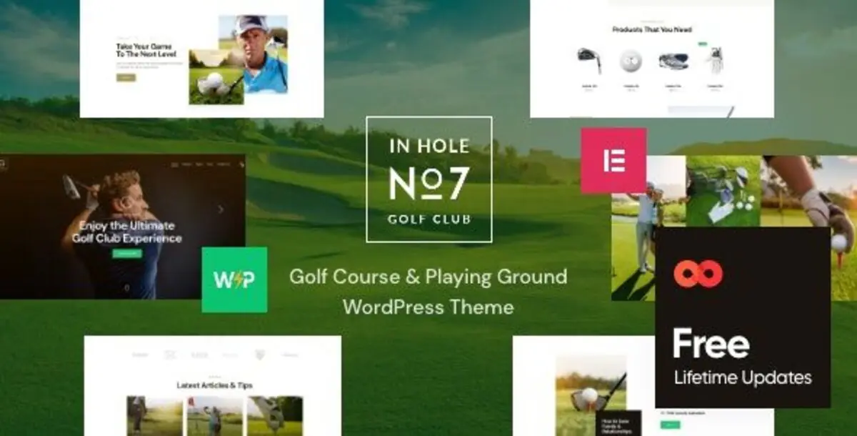 N7 | Golf Club & Course Sports & Events WordPress Themes 1