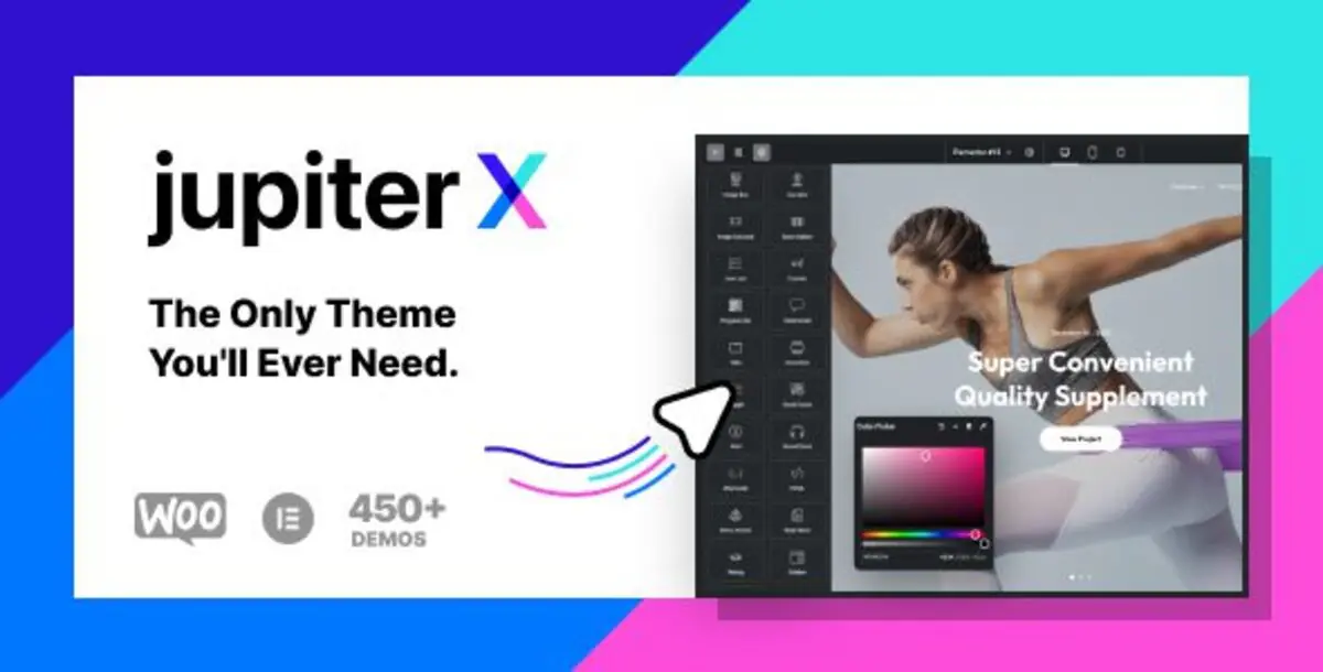 JupiterX  – Multipurpose WordPress & WooCommerce Themes 1