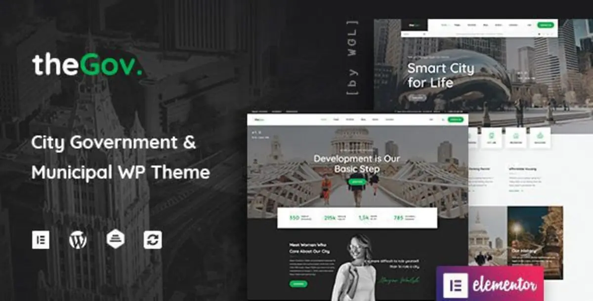 TheGov  – Municipal and Government WordPress Themes