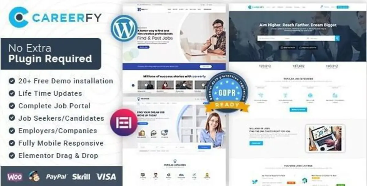 Careerfy – Job Board WordPress Themes 1