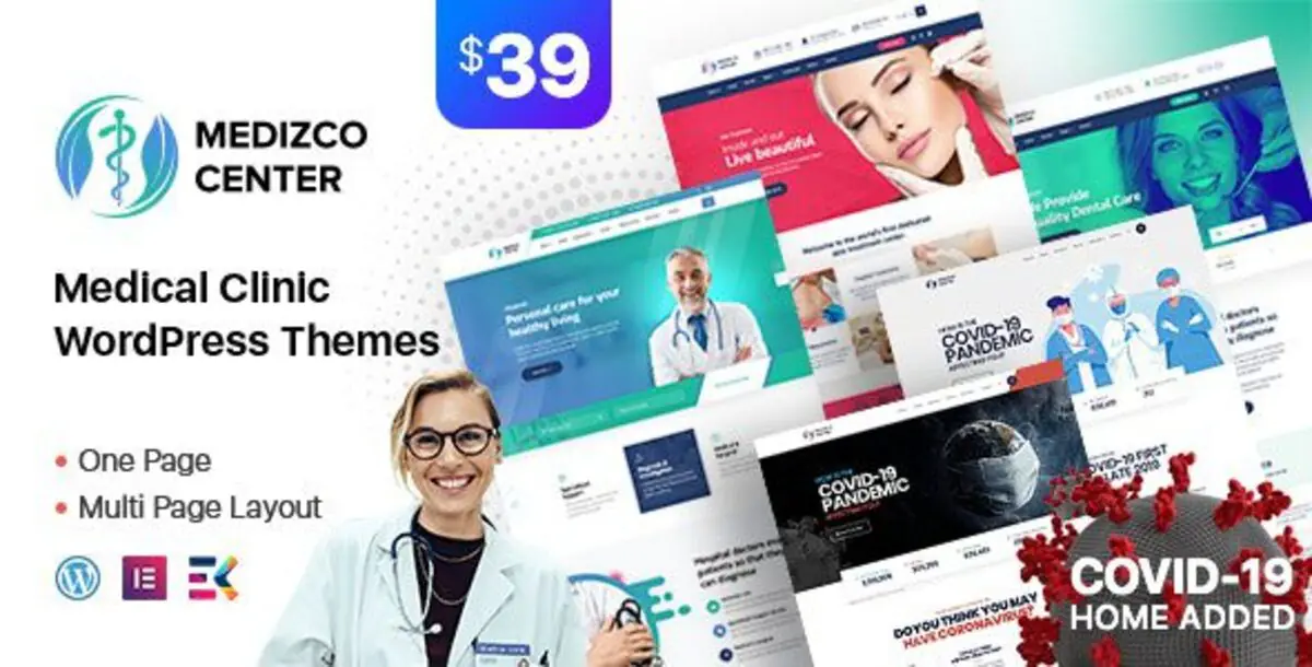Medizco – Medical Health & Dental Care Clinic WordPress Themes 1
