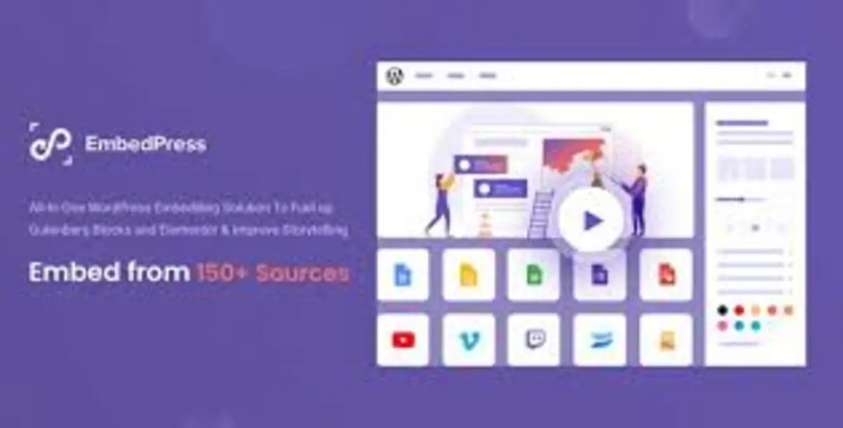 EmbedPress Pro  – WordPress Embed Plugins