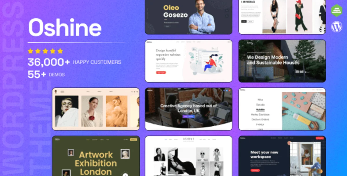Oshine - Multipurpose Creative Themes