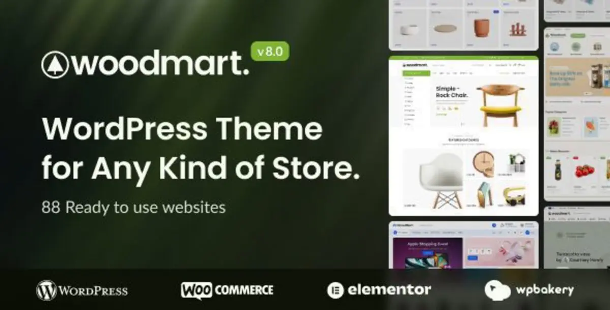 WoodMart – Multipurpose WooCommerce Theme