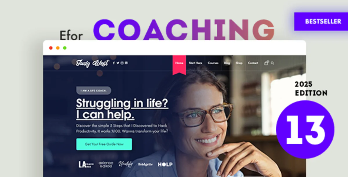 Efor – Coaching & Online Courses WordPress Theme