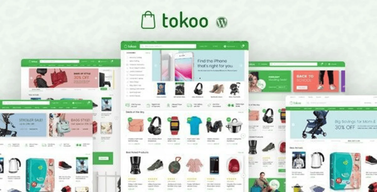 Tokoo – Electronics Store WooCommerce Theme for Affiliates, Dropship and Multi-vendor Website